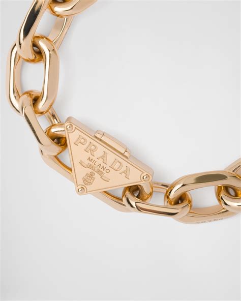 prada gold bracelet|prada eternal gold jewelry.